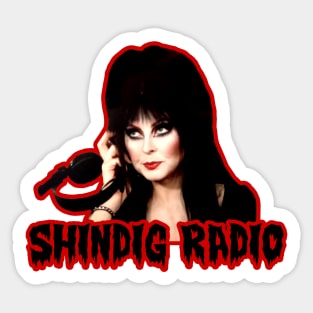 Shindig Radio (Mistress Variant) Sticker